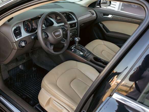 2015 Audi A4 IV (B8) Рестайлинг, чёрный, 1195000 рублей - вид 12