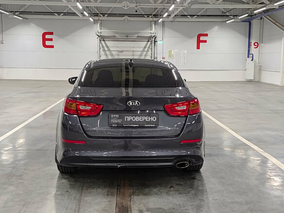 2014 Kia Optima III Рестайлинг, серый, 1140000 рублей - вид 5
