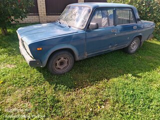 2004 Lada (ВАЗ) 2107, синий, 75000 рублей, вид 3