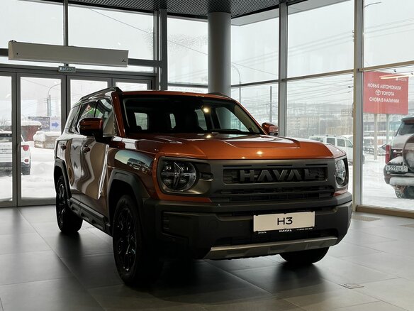 2026 Haval H3 I Рестайлинг, оранжевый - вид 2