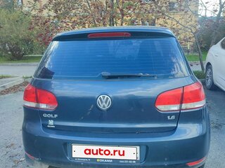 2010 Volkswagen Golf VI, синий, 750000 рублей, вид 2