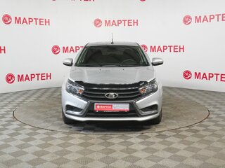2017 Lada (ВАЗ) Vesta I, серебристый, 743000 рублей, вид 2