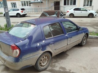 2007 Renault Symbol I Рестайлинг 2, синий, 70000 рублей, вид 3