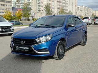 2021 Lada (ВАЗ) Vesta I, синий, 850000 рублей, вид 1