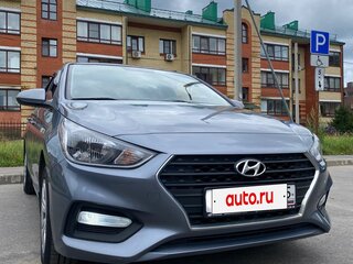 2017 Hyundai Solaris II, серый, 1290000 рублей, вид 2