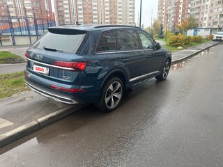 2020 Audi Q7 45 TDI II (4M) Рестайлинг, синий, 6649000 рублей, вид 4