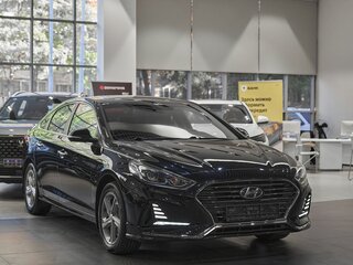 2019 Hyundai Sonata VII (LF) Рестайлинг, чёрный, 1549000 рублей, вид 1