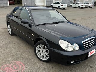 2005 Hyundai Sonata IV (EF) Рестайлинг, чёрный, 450000 рублей, вид 1