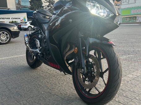 2015 Yamaha YZF-R3, чёрный, 430000 рублей, вид 5