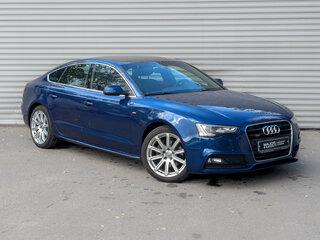 2016 Audi A5 I (8T) Рестайлинг, синий, 1940000 рублей, вид 3