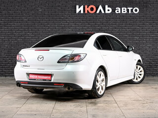 2010 Mazda 6 II (GH) Рестайлинг, белый, 920000 рублей, вид 4