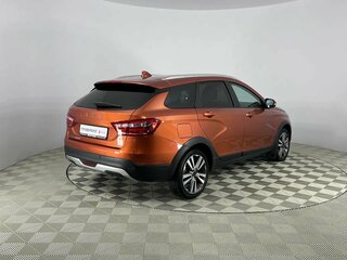 2018 Lada (ВАЗ) Vesta SW Cross I, оранжевый, 980000 рублей, вид 5