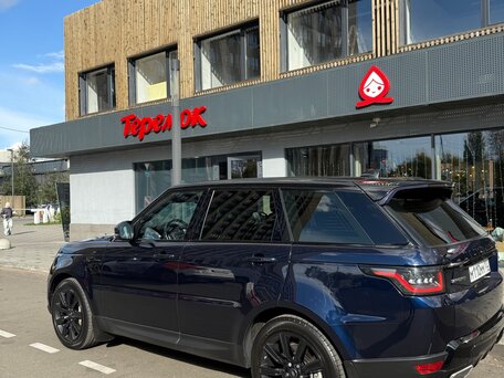 2021 Land Rover Range Rover Sport II Рестайлинг, синий, 8700000 рублей, вид 5