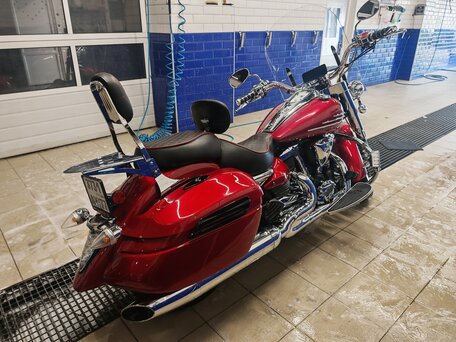 2009 Yamaha XV 1900, красный, 850000 рублей, вид 5