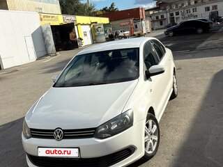 2012 Volkswagen Polo V, белый, 680000 рублей, вид 2
