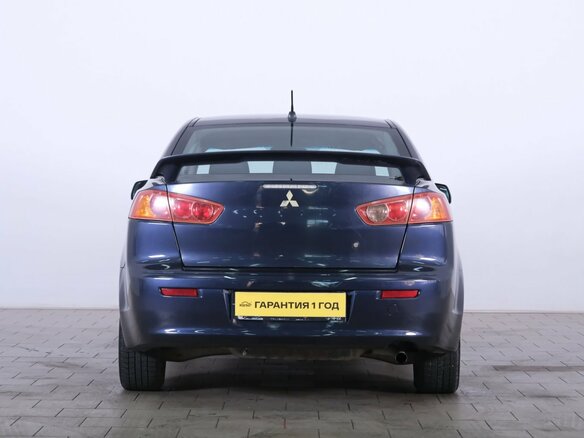 2008 Mitsubishi Lancer X, синий, 779000 рублей - вид 4