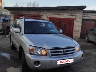 2003 Toyota Highlander I (XU20) Рестайлинг, серый, 800000 рублей, вид 2