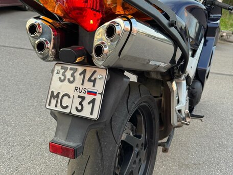 2003 Honda VFR 800, синий, 430000 рублей, вид 3