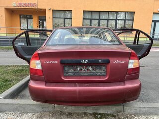 2006 Hyundai Accent ТагАЗ II, красный, 320000 рублей, вид 5
