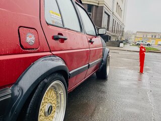 1989 Volkswagen Jetta II, красный, 175000 рублей, вид 5