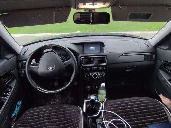 2015 Lada (ВАЗ) Priora I Рестайлинг, синий, 560000 рублей - вид 10