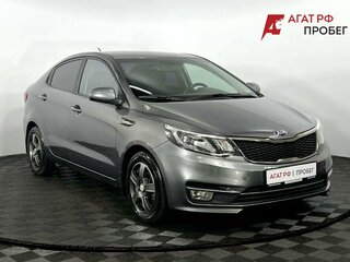 2016 Kia Rio III Рестайлинг, серый, 1100000 рублей, вид 3