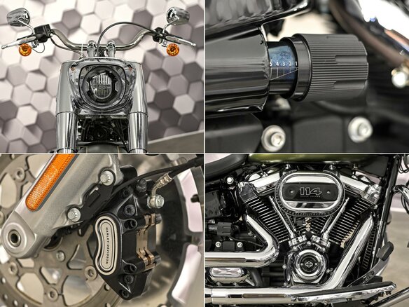 2022 Harley-Davidson Fat Boy, зелёный, 2599000 рублей - вид 9
