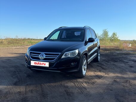 2009 Volkswagen Tiguan I, чёрный, 1600000 рублей, вид 2