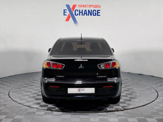 2010 Mitsubishi Lancer X, чёрный, 595000 рублей, вид 5