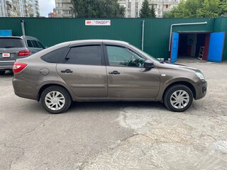 2017 Lada (ВАЗ) Granta I, коричневый, 577000 рублей, вид 4