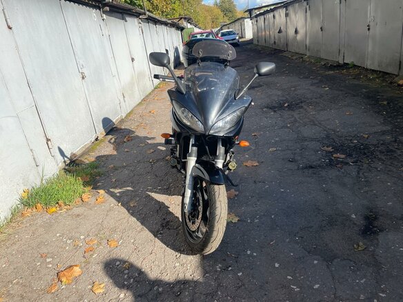 2008 Yamaha FZ6, чёрный, 450000 рублей - вид 11