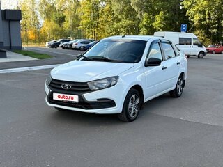 2018 Lada (ВАЗ) Granta I Рестайлинг, белый, 450000 рублей, вид 2