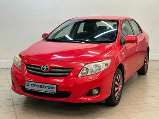 2007 Toyota Corolla AMT X (E140, E150), красный, 600000 рублей, вид 1