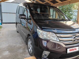 2013 Nissan Serena IV (C26), фиолетовый, 1350000 рублей, вид 2