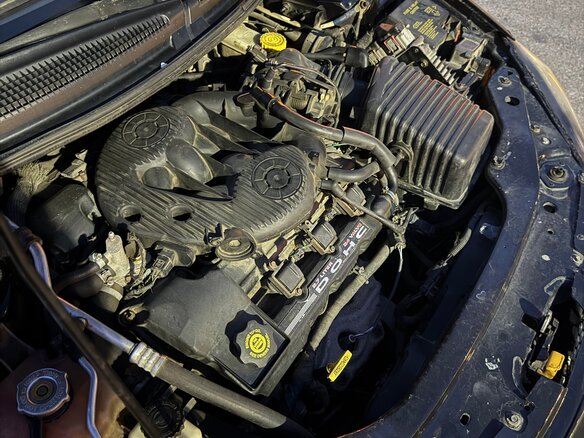 2000 Chrysler Sebring II, чёрный, 150000 рублей - вид 20