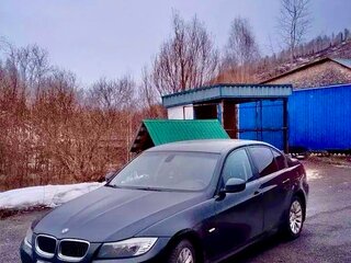 2009 BMW 3 серии 318i V (E90/E91/E92/E93) Рестайлинг, чёрный, 850000 рублей, вид 1