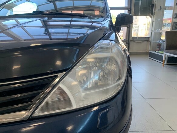 2010 Nissan Tiida I, синий, 450000 рублей - вид 1