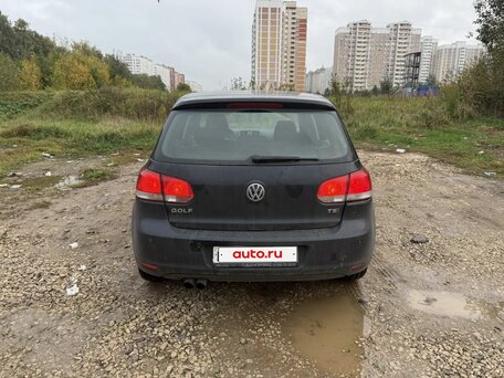 2011 Volkswagen Golf VI, синий, 540000 рублей, вид 4
