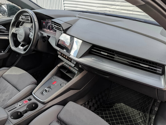2022 Audi A3 Sportback 35 TFSI IV (8Y), зелёный, 2965000 рублей - вид 12