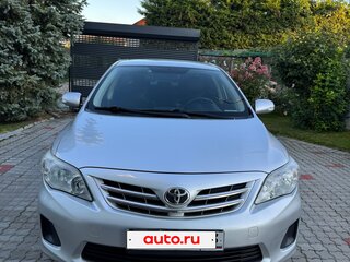 2012 Toyota Corolla X (E140, E150) Рестайлинг, серебристый, 1150000 рублей, вид 1