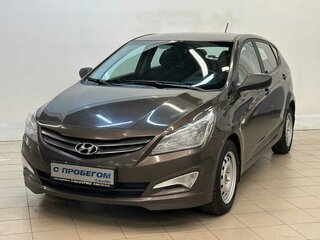 2016 Hyundai Solaris I Рестайлинг, коричневый, 780000 рублей, вид 1