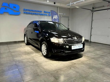 2014 Skoda Rapid I, чёрный, 895000 рублей, вид 3