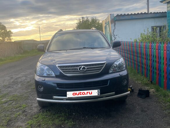 2008 Lexus RX 400h II Рестайлинг, синий, 1800000 рублей - вид 1