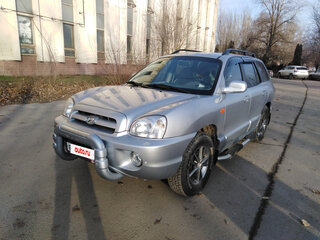 2008 Hyundai Santa Fe Classic Classic, серебристый, 1300000 рублей, вид 2