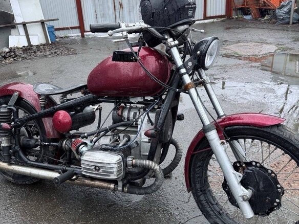 1991 Днепр MT-11, красный, 100000 рублей - вид 4