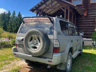 2001 Toyota Land Cruiser Prado 90 Series Рестайлинг, бежевый, 950000 рублей, вид 5