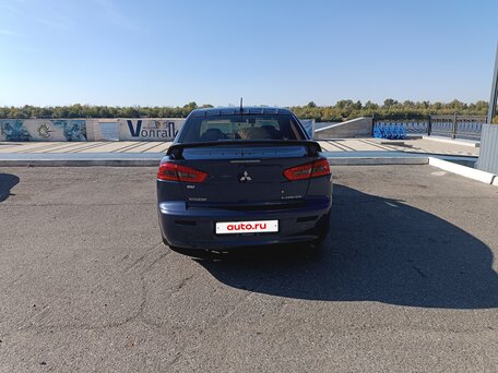 2007 Mitsubishi Lancer X, синий, 750000 рублей, вид 3