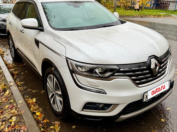 2017 Renault Koleos II, белый, 1900000 рублей - вид 1