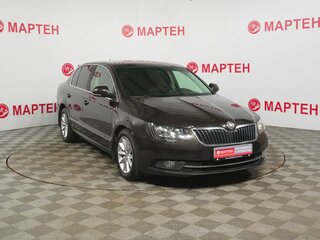 2013 Skoda Superb DSG II Рестайлинг, коричневый, 1080000 рублей, вид 3
