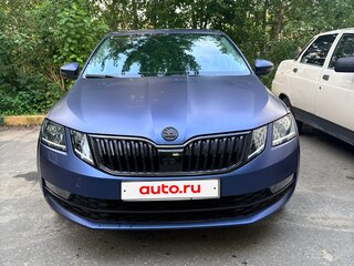 2017 Skoda Octavia III (A7) Рестайлинг, синий, 1800000 рублей, вид 2